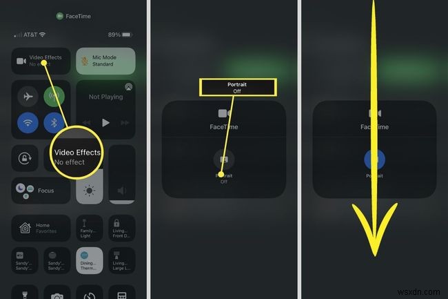 iOS15でFaceTime通話の背景をぼかす方法 