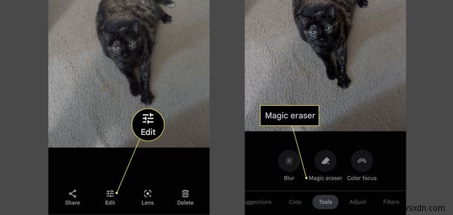 Pixel6でマジックイレイザーを使用する方法 
