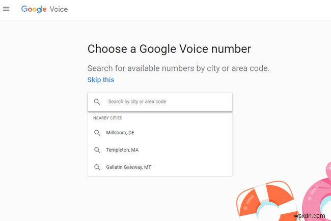 GoogleVoiceによる無料通話 