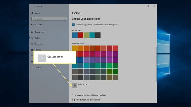 Windows10でタスクバーの色を変更する方法 