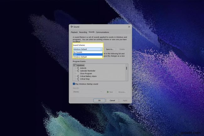 Windows11のシステムサウンドを変更する方法 