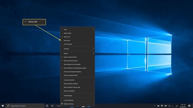 Windows10でクイック起動ツールバーを追加する方法 