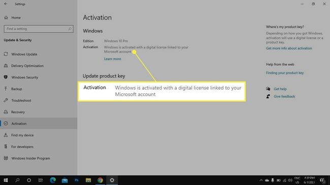 Windows10をアクティベートする方法 
