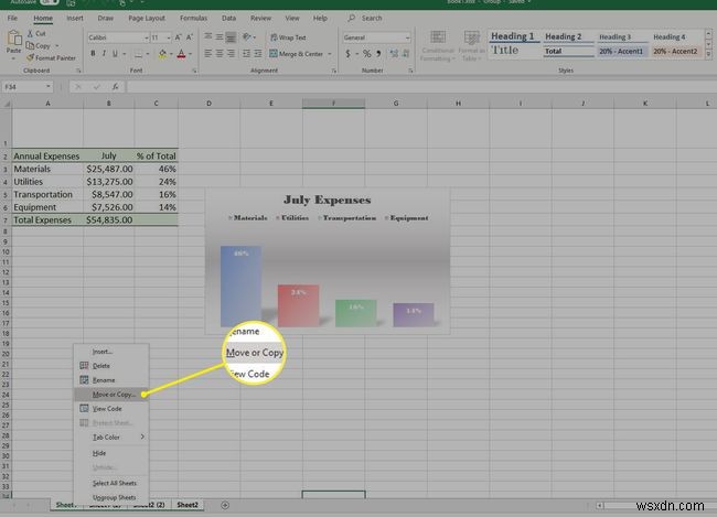 Excelでシートをコピーする方法 