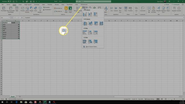 Excelで棒グラフを作成する方法 