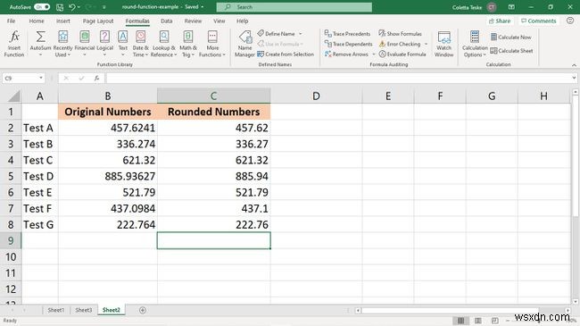 Excelでラウンド関数を使用する方法 