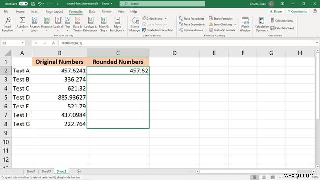 Excelでラウンド関数を使用する方法 