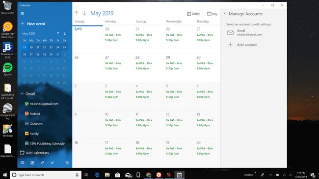 WindowsデスクトップでGoogleカレンダーを取得する方法 
