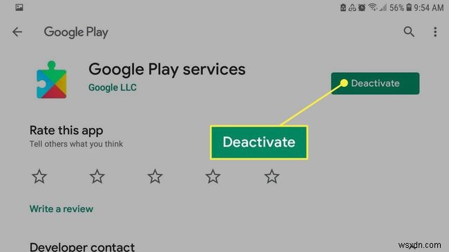 GooglePlayサービスを更新する方法 