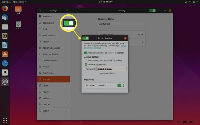 Ubuntuリモートデスクトップを設定する方法 