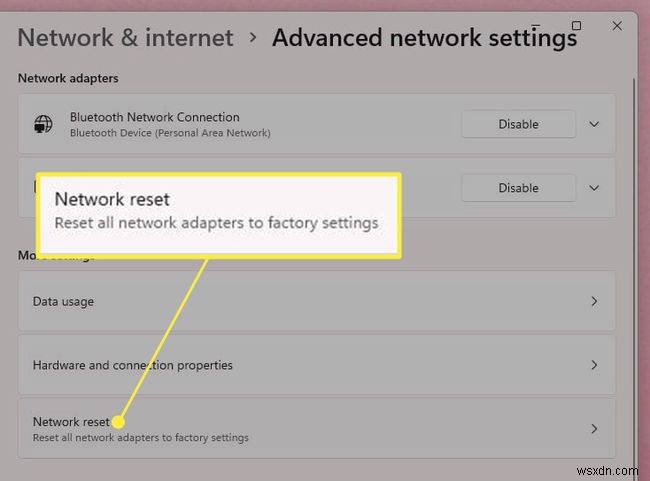 Windows11でネットワーク設定をリセットする方法 