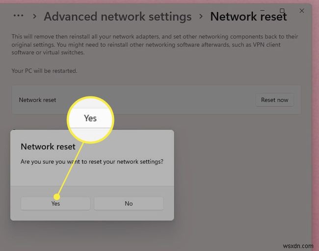 Windows11でネットワーク設定をリセットする方法 