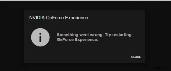 解決済み：GeForceExperienceはWindows10を開かない 