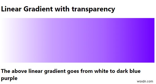 CSS3の透明性とグラデーション 