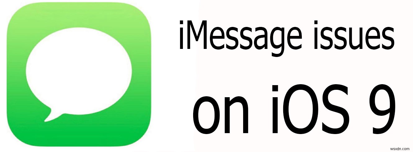 iOS9でiMessageとメッセージの問題を修正する方法 