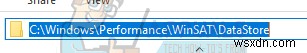 Windows 10でWindowsエクスペリエンスインデックス（WEI）スコアを取得する 