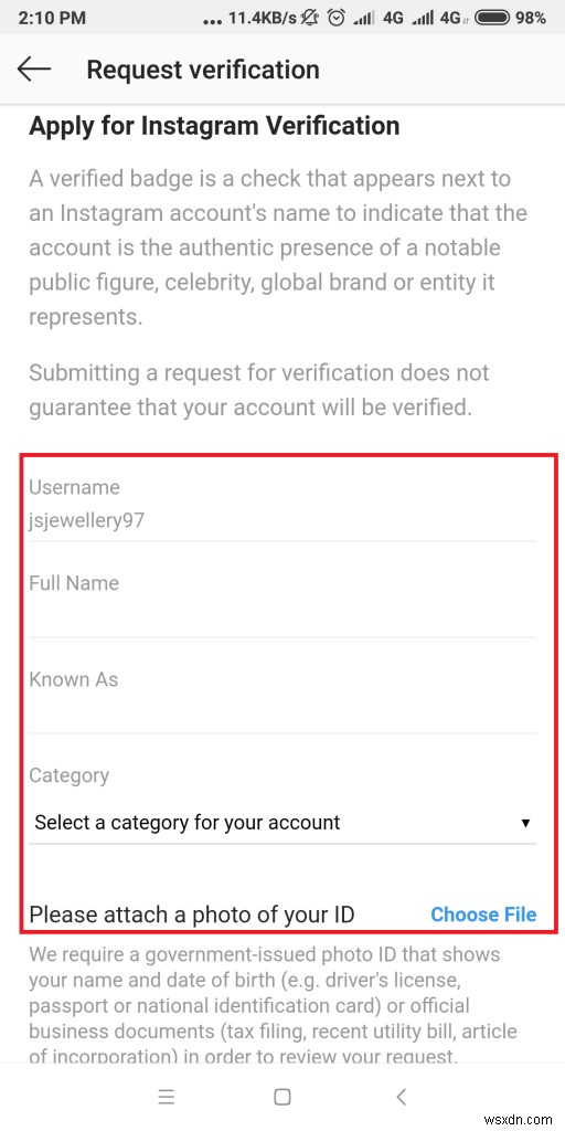 Instagram 認証を取得するためのステップバイステップ ガイド