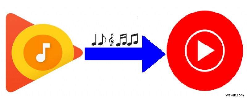 Google Play Music から YouTube Music に音楽を転送する方法