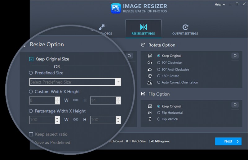 Windows 10 PC で Image Resizer を使用して JPG を PNG に変換する方法