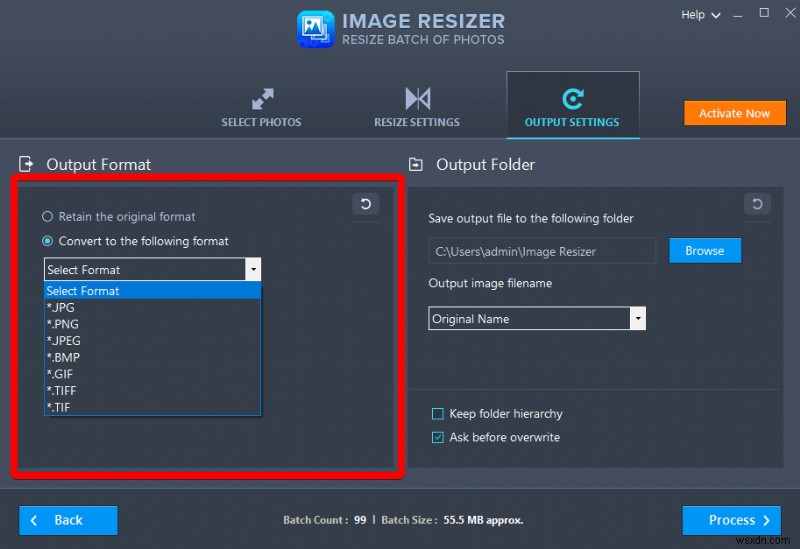 Windows PC で大量の画像のサイズを変更する方法