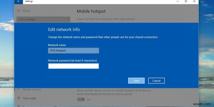 Windows 10 ラップトップで Wi-Fi ホットスポットをオンにする方法