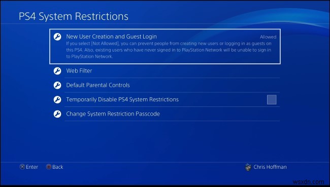 プライバシーを強化するために、PlayStation アカウントに制限を追加してください!
