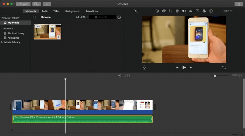Mac でビデオ クリップからオーディオを削除する方法