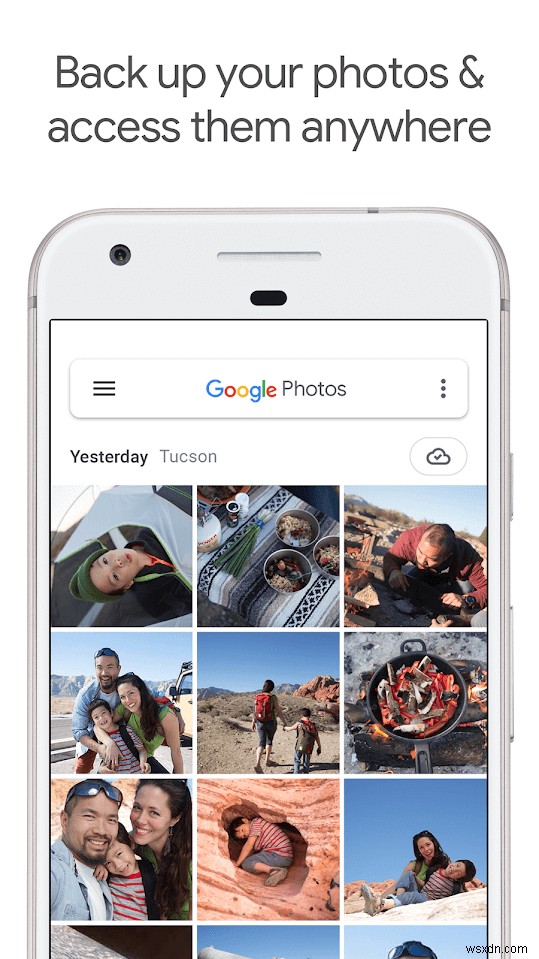 写真を管理する Android 向けトップ ギャラリー アプリ