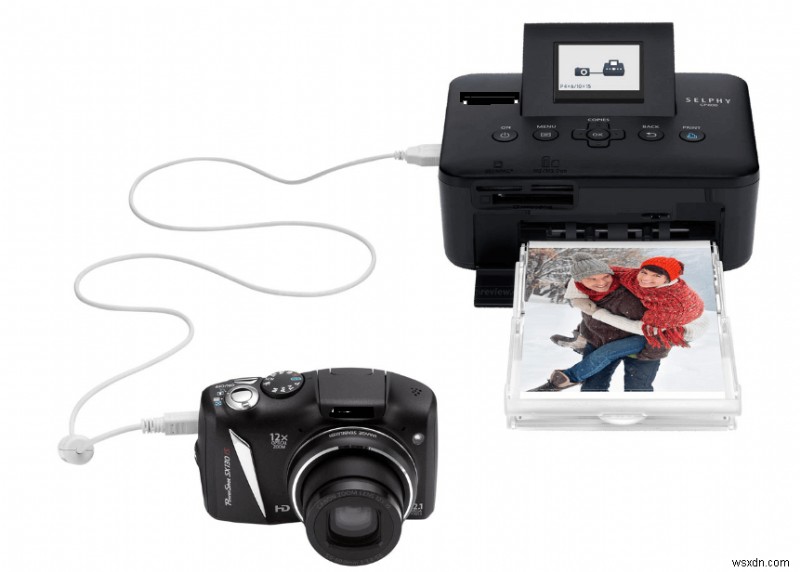 デジタル カメラから写真を直接印刷する方法