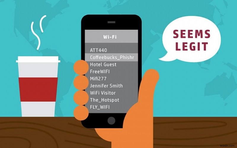 公衆 Wi-Fi ネットワークを安全に使用するための 6 つのヒント