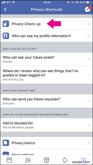 Facebook でプライバシーを確​​実に保護する方法