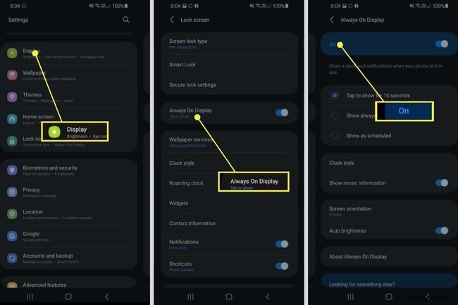Androidの画面を消さずに常時点灯させる3つの方法
