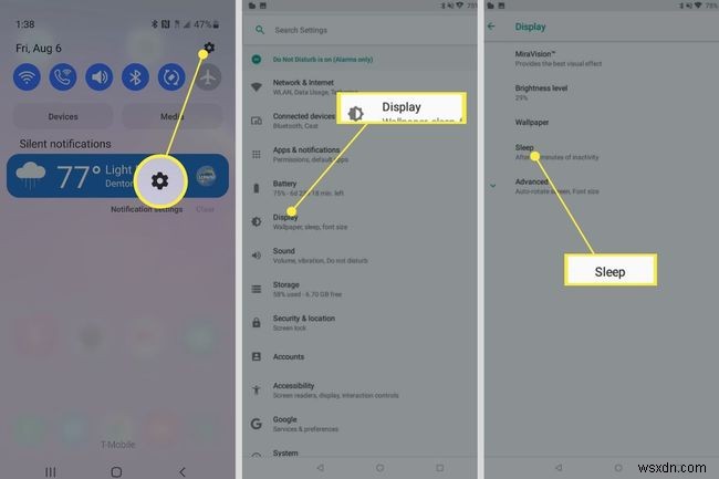 Androidの画面を消さずに常時点灯させる3つの方法