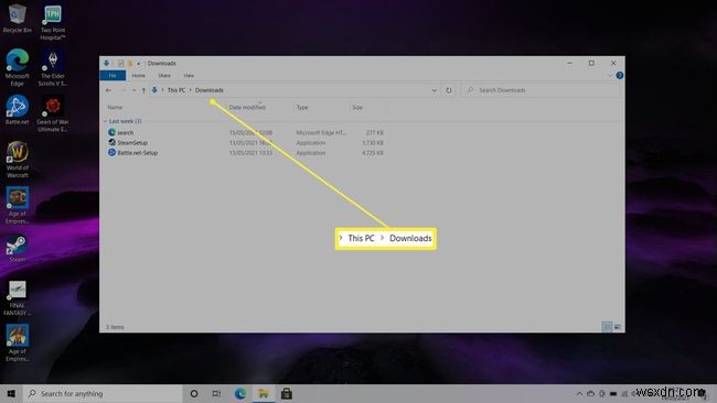 Windows 10でフォルダ内にコマンドプロンプトを開く方法