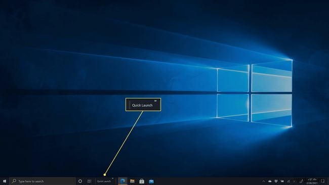 Windows 10でクイック起動ツールバーを復活させる方法