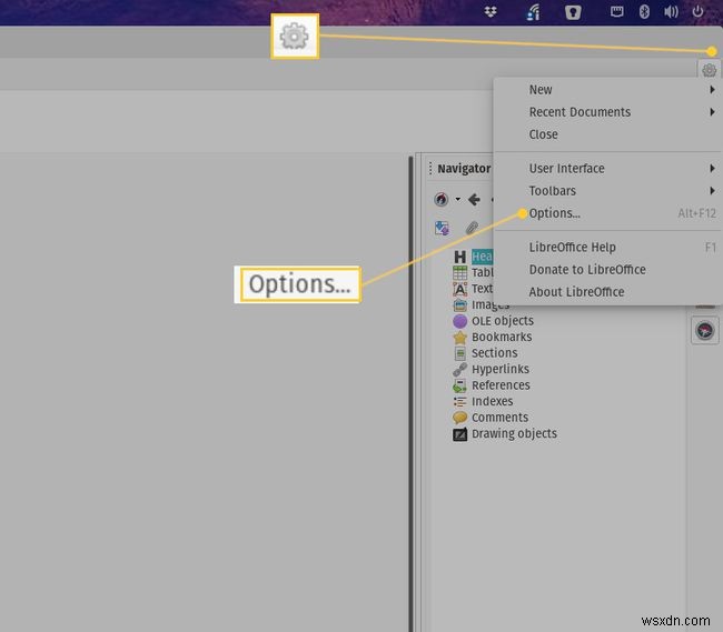 LibreOfficeのファイルをWord・Excel・PowerPoint形式で保存する設定方法