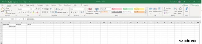 ExcelのEDATE関数の使い方｜指定月数後の日付を簡単に計算する方法