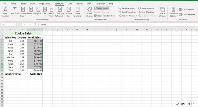Excelで名前付き範囲を定義・編集する方法|名前ボックスと名前マネージャーの使い方