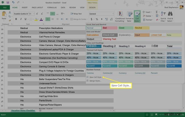 Excelで強調表示する方法|セルの塗りつぶしから文字色変更、カスタムスタイル作成まで