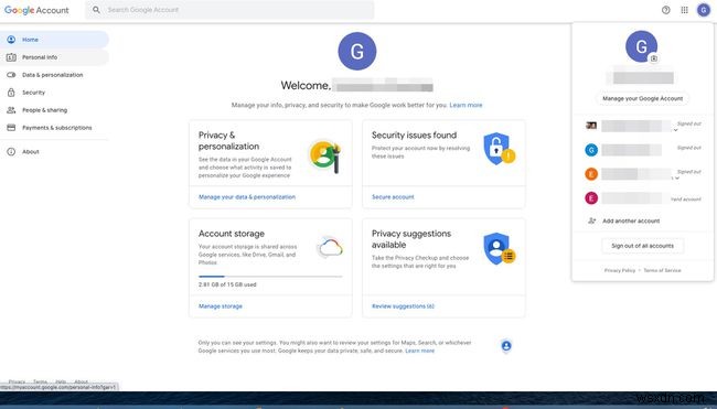 デフォルトのGoogleアカウントを変更する方法