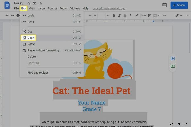 Googleドキュメントに透かしを追加する方法【画像・テキスト両対応】