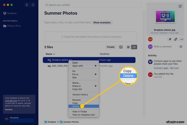 Dropboxのファイルを削除する方法｜PC・Web・スマホ別の手順を解説
