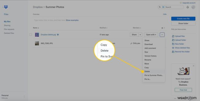 Dropboxのファイルを削除する方法｜PC・Web・スマホ別の手順を解説
