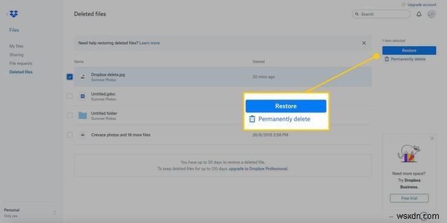 Dropboxのファイルを削除する方法｜PC・Web・スマホ別の手順を解説