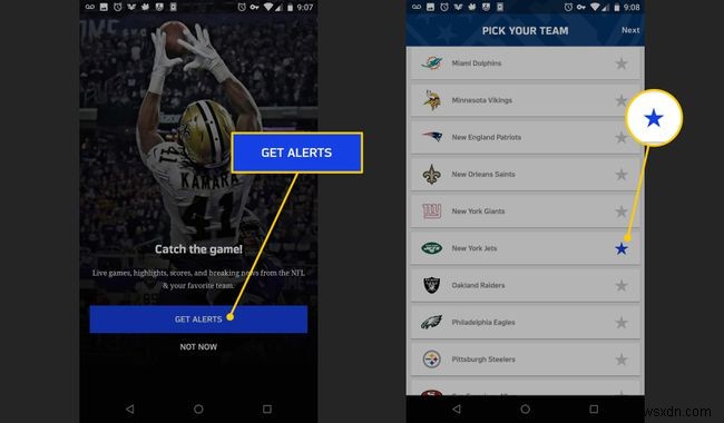 NFL公式モバイルアプリの使い方を徹底解説！基本操作からライブ配信まで