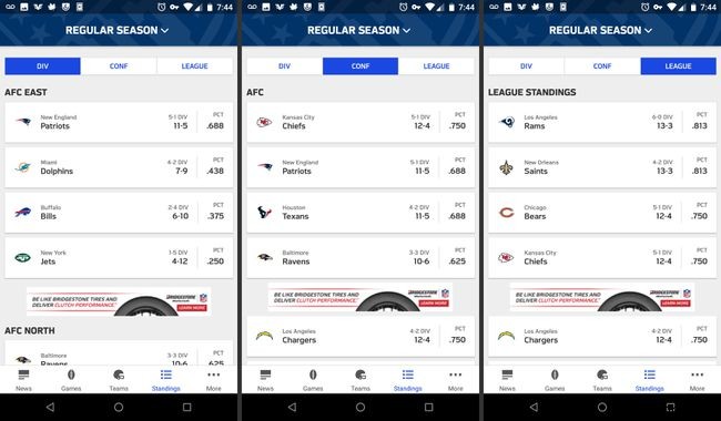 NFL公式モバイルアプリの使い方を徹底解説！基本操作からライブ配信まで
