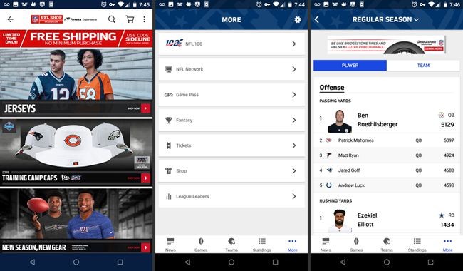 NFL公式モバイルアプリの使い方を徹底解説！基本操作からライブ配信まで