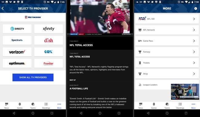 NFL公式モバイルアプリの使い方を徹底解説！基本操作からライブ配信まで