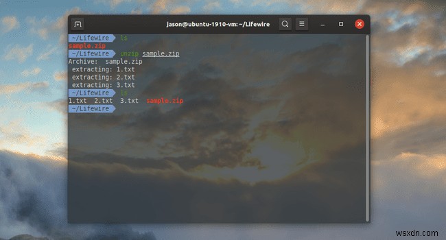 LinuxでZIPファイルを解凍する方法｜unzipコマンドの基本と便利なオプション一覧