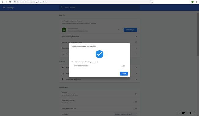 ブックマークや閲覧データをGoogle Chromeにインポートする方法